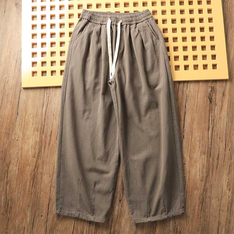 Japanese Retro Loose Wide-leg Trousers