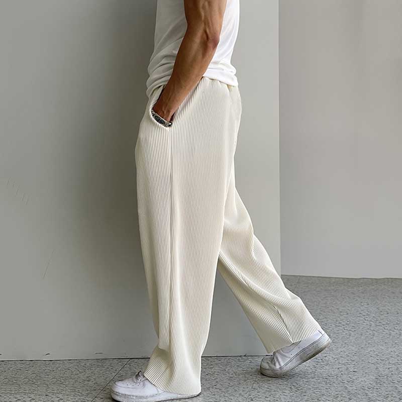 Japanese Casual Drape Wide-leg Trousers
