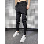 Slim Fit Casual Cuff Pants