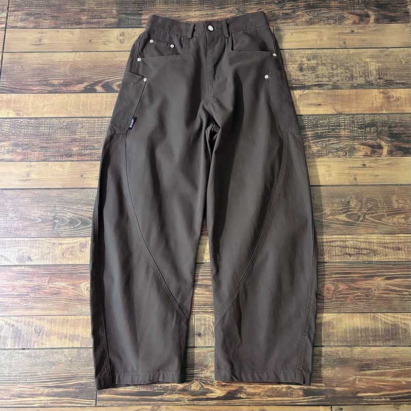 Machete Cotton Wide-leg Loose Trousers
