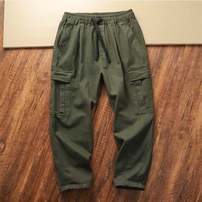 Straight Loose American Wide-leg Pants