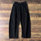 Machete Cotton Wide-leg Loose Trousers