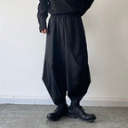 Three-dimensional Splicing Harem Cropped Pants