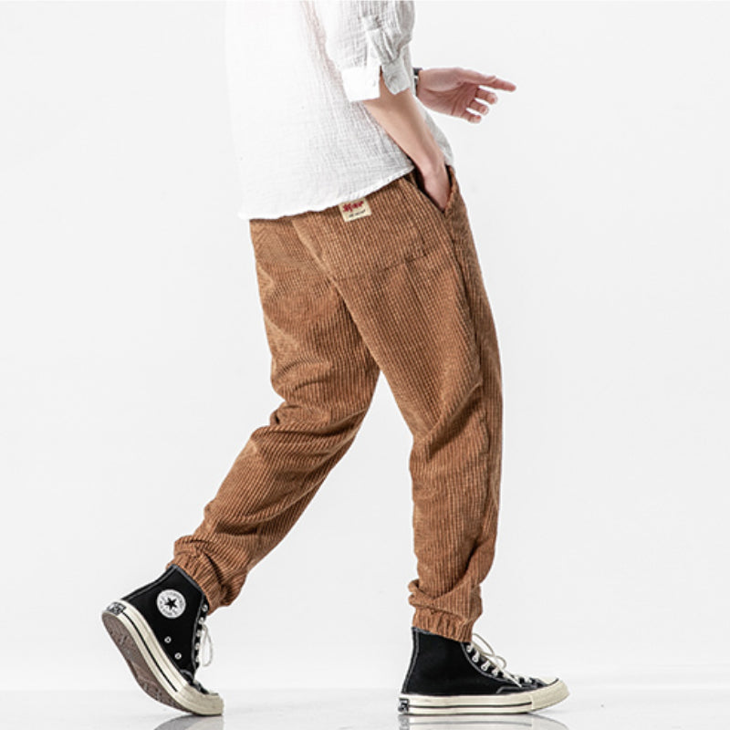Loose Casual Corduroy Skinny Pants