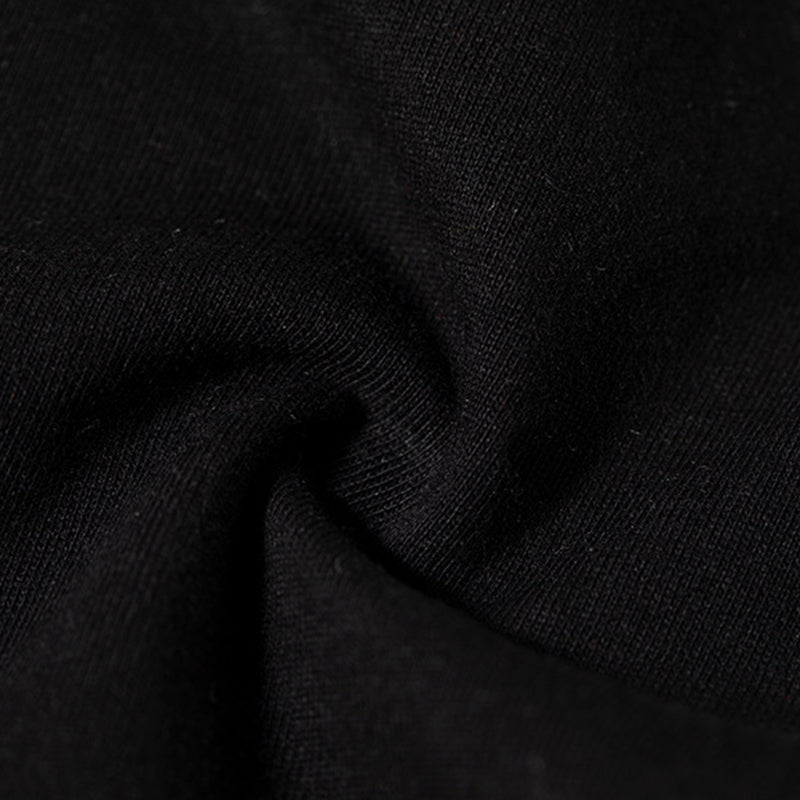 Lion Embroidered Crew Neck Short Sleeve T-Shirt