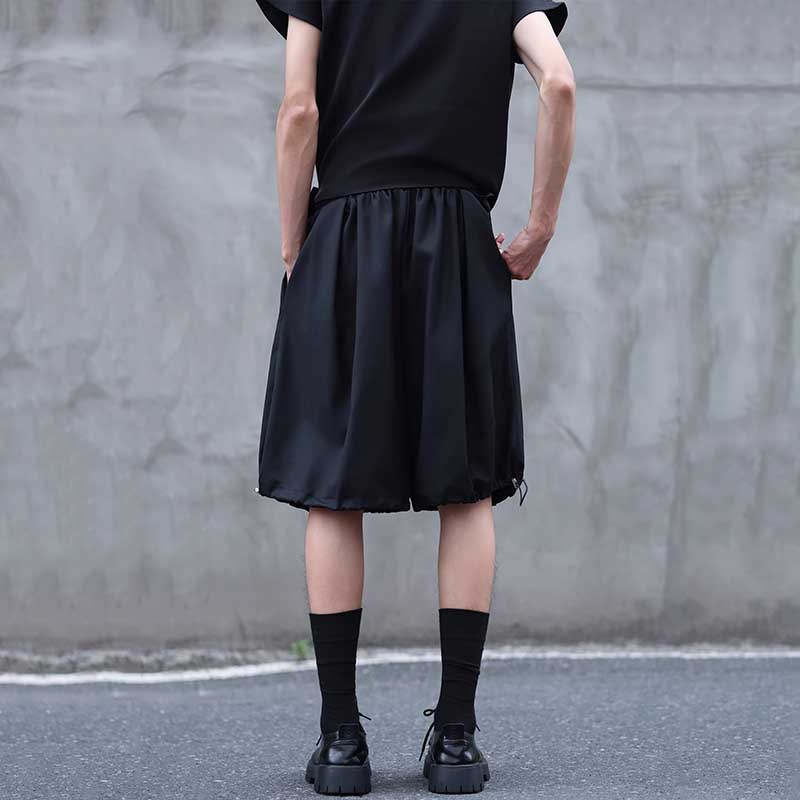 Drawstring Loose Casual Wide-leg Suit Bloomers