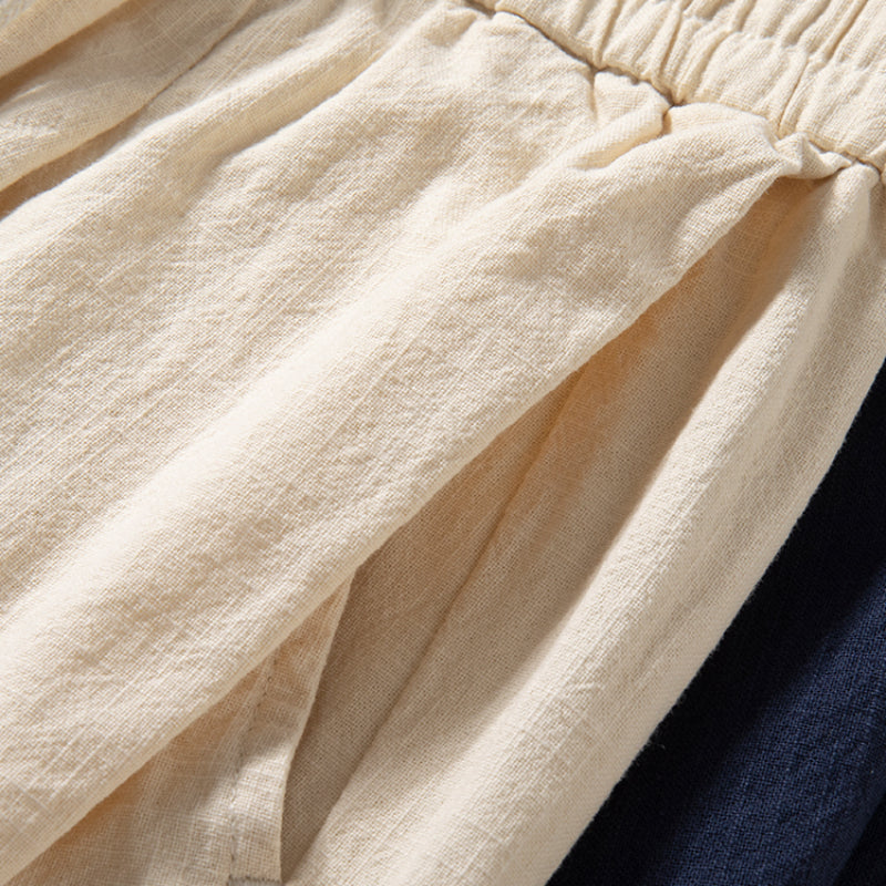 Straight Loose Casual Wide-leg Draped Trousers