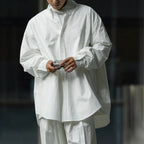 Japanese Cotton Loose Long-sleeved Shirt