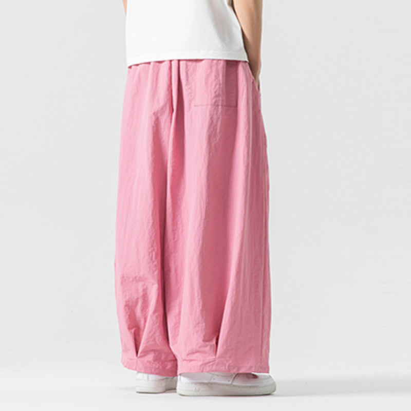 Japanese Retro Loose Wide-leg Flared Pants