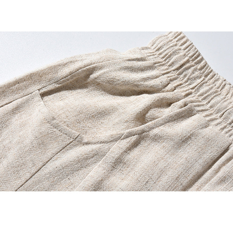 Men's Summer Linen Loose Casual Pants