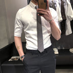 Summer Non-iron Slim Fit Business Casual Shirt