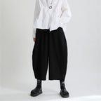 Vintage Brushed Curved Wide Leg Pants