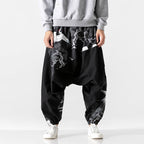 Crane Linen Harem Pants
