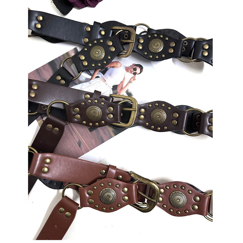 Buckle Rivet Belt