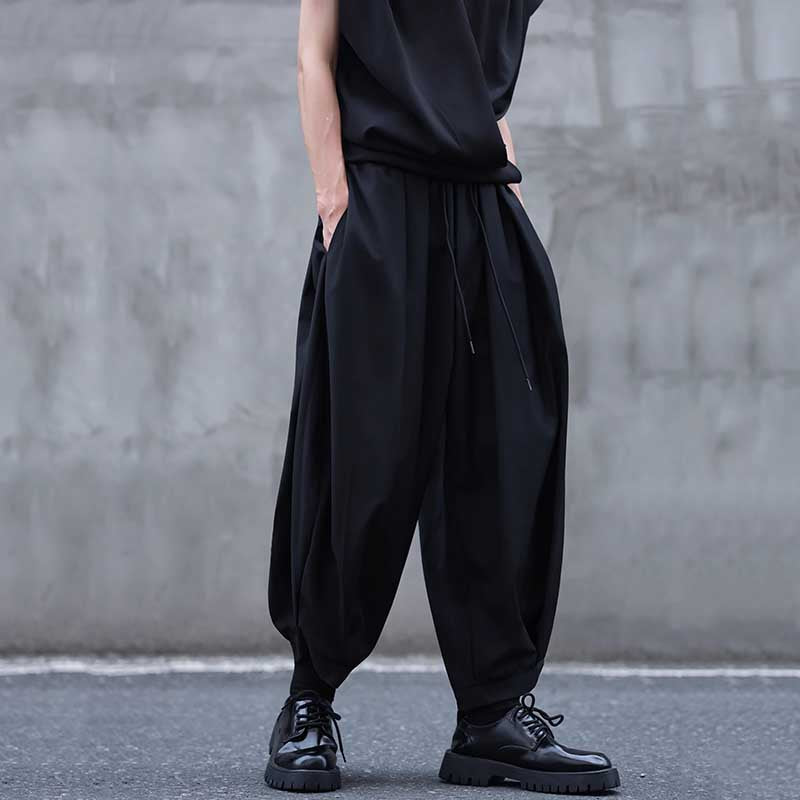 Japanese Loose Drape Casual Wide-leg Pants