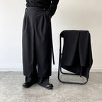 Irregular Layered Wide Leg Culottes