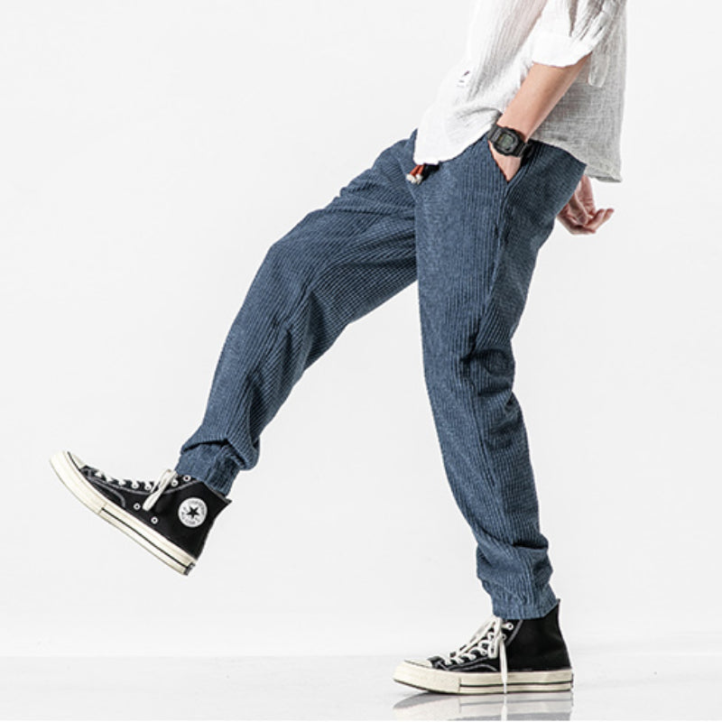 Loose Casual Corduroy Skinny Pants