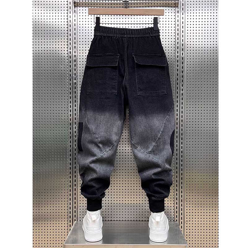 Autumn High Elastic Jeans