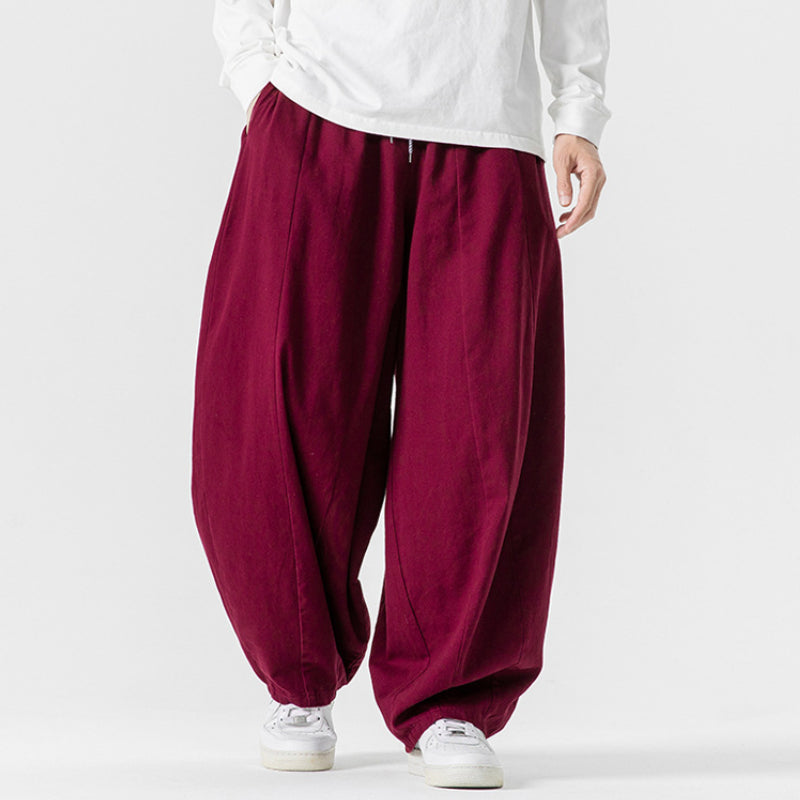 Japanese Retro Loose Wide-leg Harem Pants