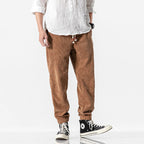 Loose Casual Corduroy Skinny Pants