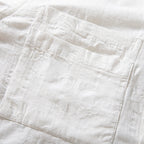 Jacquard Loose Casual Short-sleeved Shirt