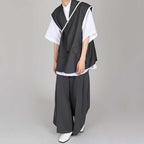 Casual Thin Sleeveless Suit Jacket Draped Loose Pants Two-piece Set