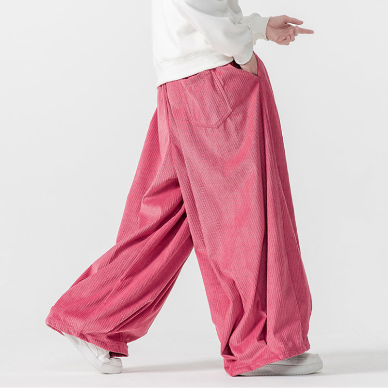Vintage Corduroy Thick Casual Pants