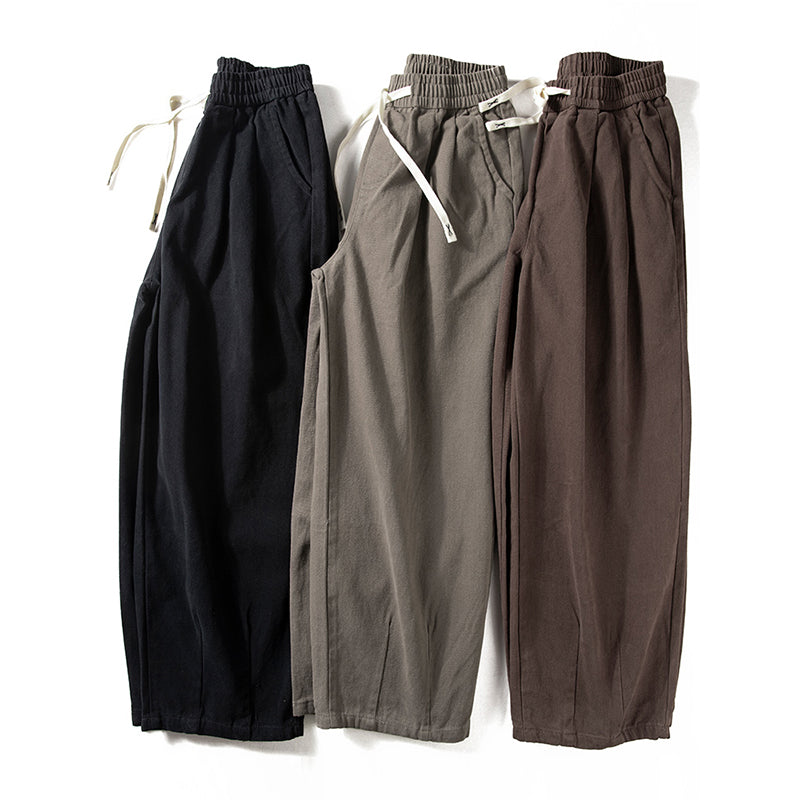 Japanese Retro Loose Wide-leg Trousers