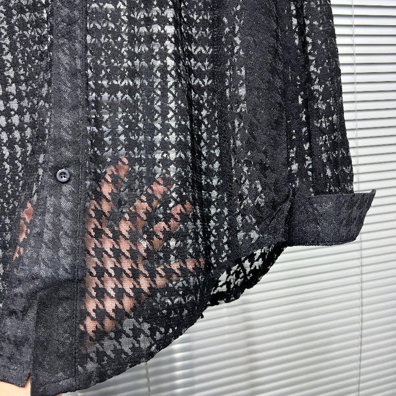 Hollow Loose Casual Shirt