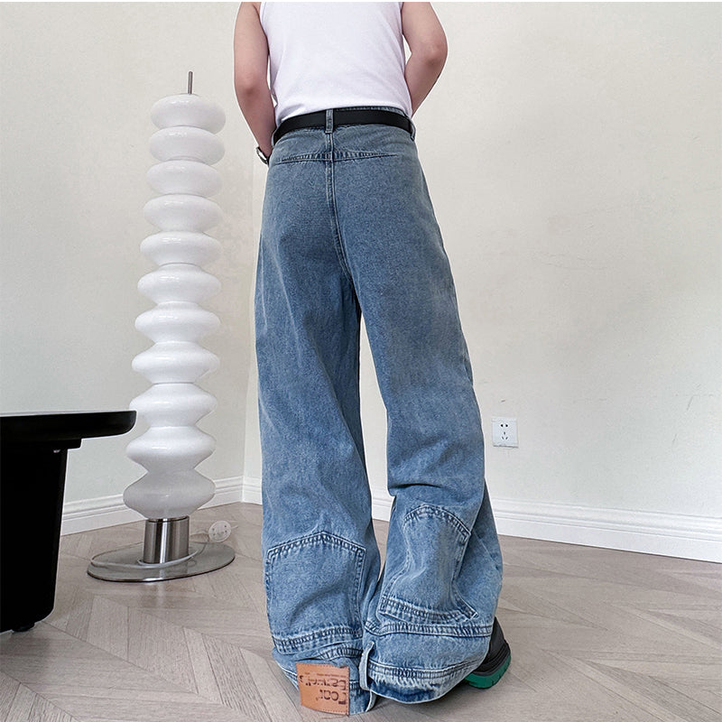 Vintage Straight Wide Leg Jeans