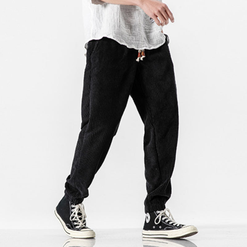 Loose Casual Corduroy Skinny Pants