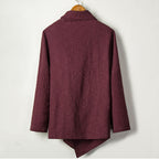 Cotton And Linen Mid-length Top