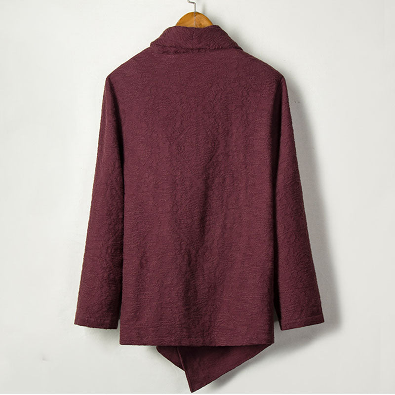Cotton And Linen Mid-length Top