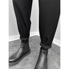Black Casual  Pencil Pants