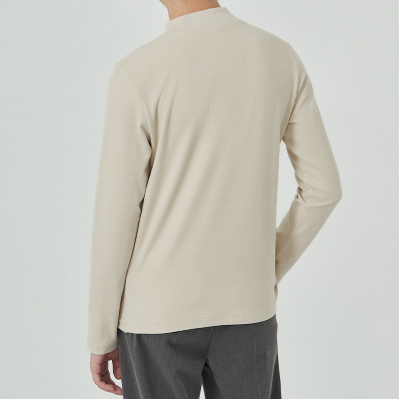 Half Turtleneck Long Sleeve Bottoming Shirt