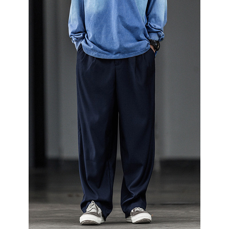 Japanese Straight Loose Casual Trousers