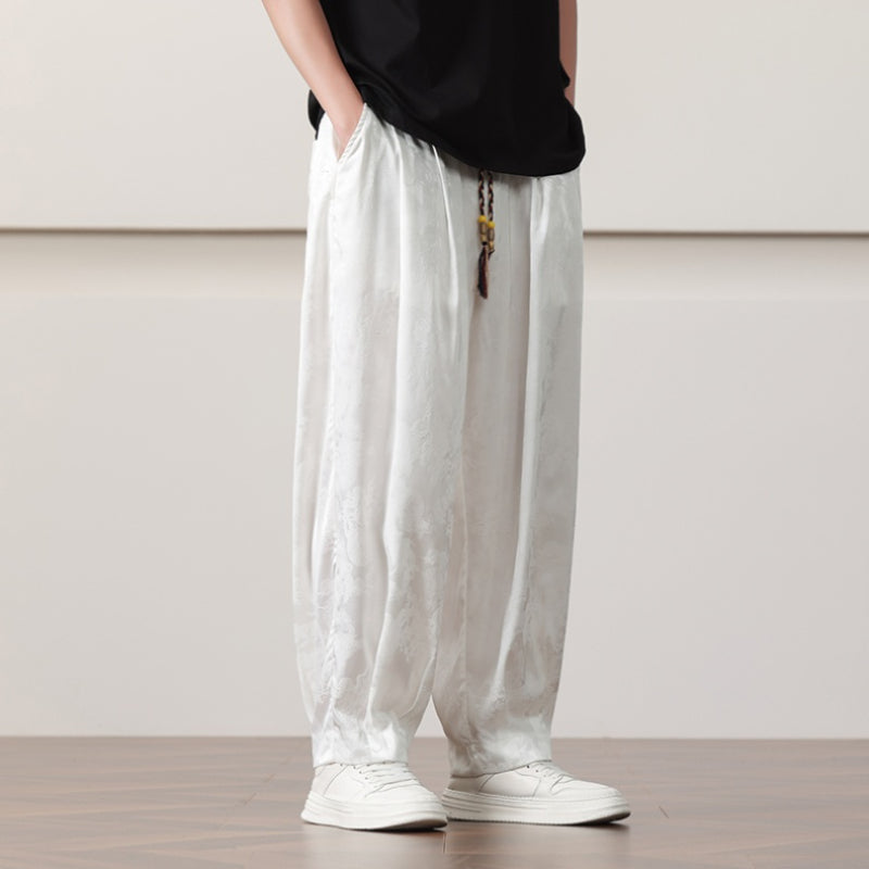 Loose Bloomers Straight Casual Trousers