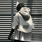 Functional Techwear Hoodie Cape