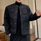 Retro Diamond Short Cotton Coat