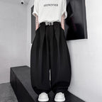 Loose Drape Casual Wide-leg Pants