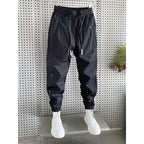 Thin Buttoned Casual Pants