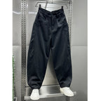 Vintage Wide Leg Scimitar Stripe Pants