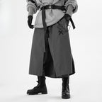 Fake Two-piece Loose Casual Culottes Pants