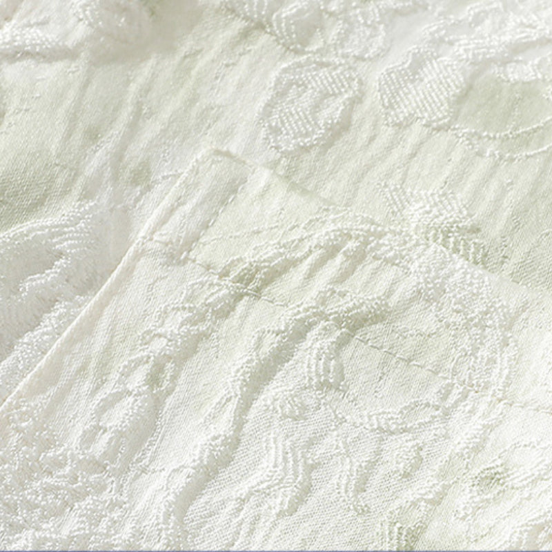 Tie-dyed Thin Breathable Stand-up Collar Shirt