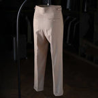 Italian Casual Paris Buckle Straight Business Trousers