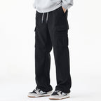 Corduroy Plus Velvet Thickened Large Pocket Pants
