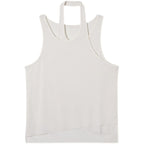 Fake Two Pieces Loose Vest