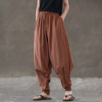 Casual Breathable Loose-fitting Meditation Pants