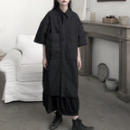 Large Pocket Long Shirt