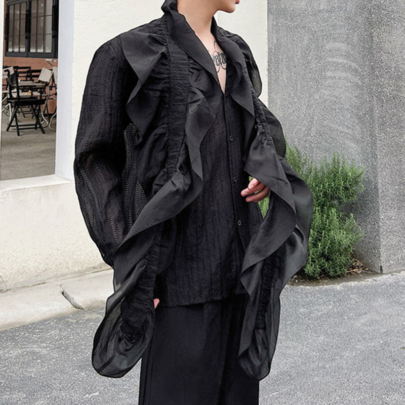 Ribbon Sunscreen Thin Shirt